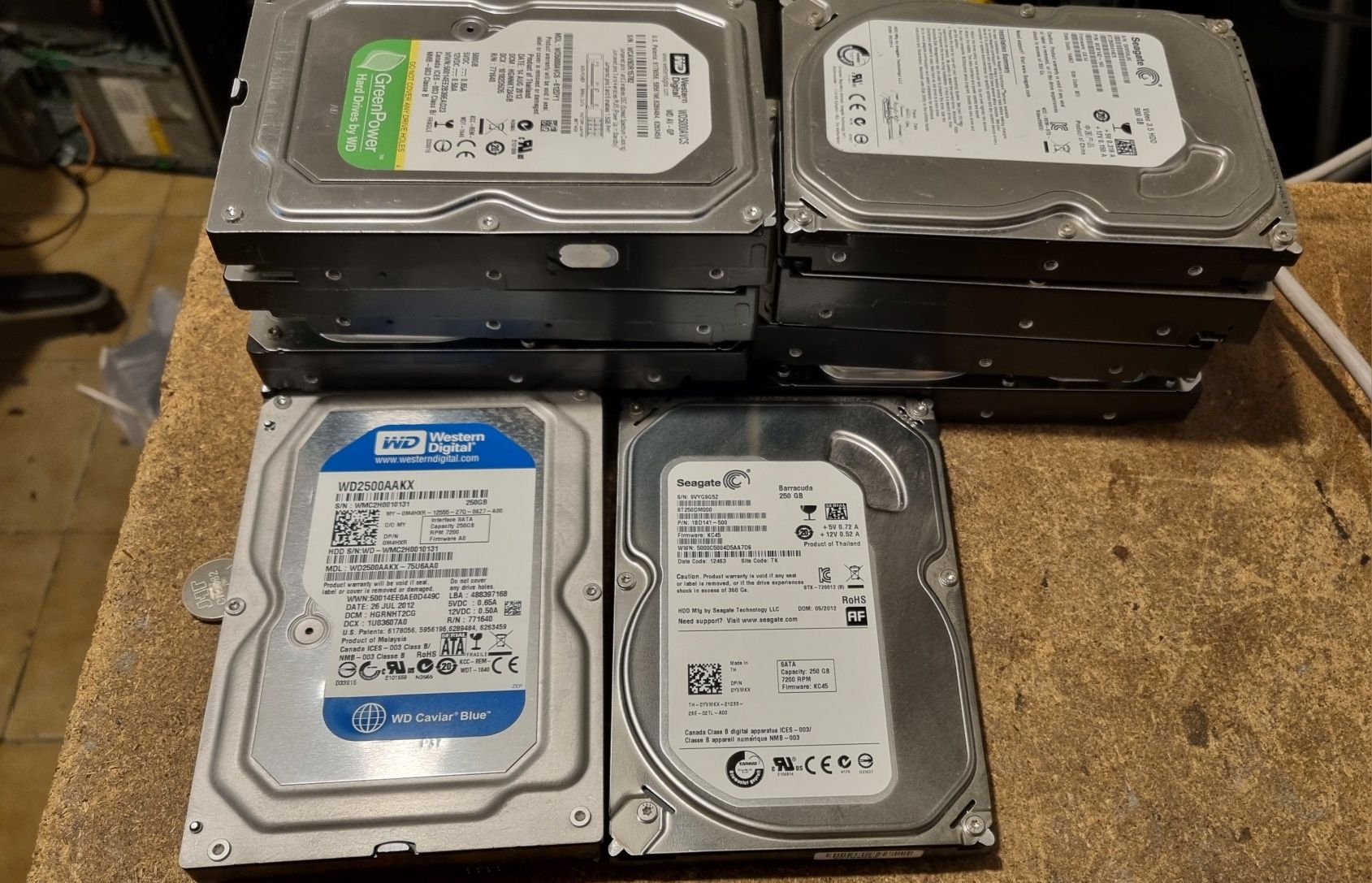 Discos 3.5" 250gb