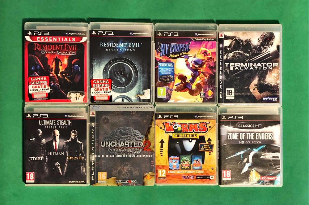 PLAYSTATION 3 PS3 Bioshock Evil Kingdom Minecraft Mortal One Sly Souls