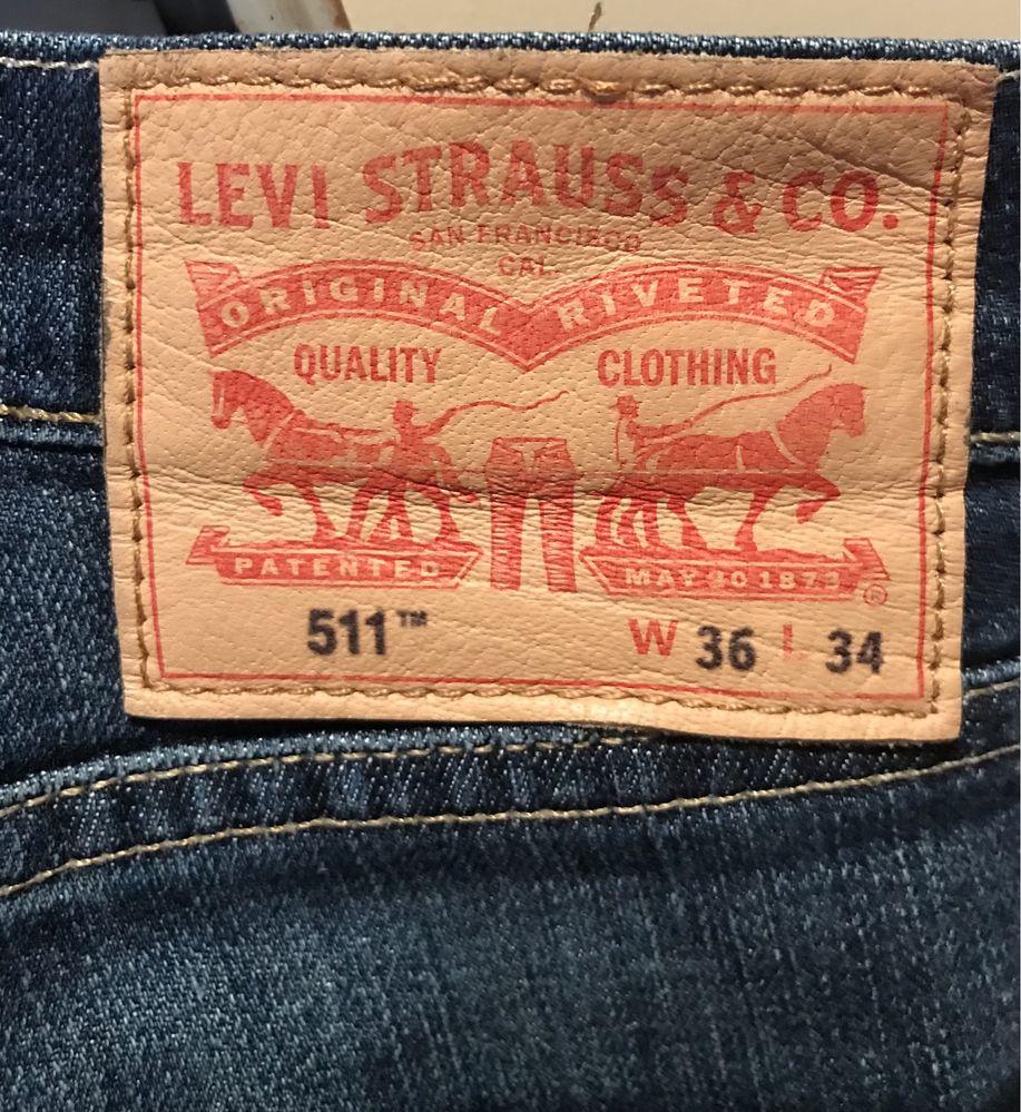 Jeans Levi Strauss 511 W36 L34