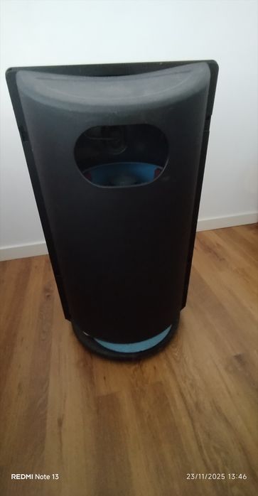 Aquecedor a gás com botija e redutor