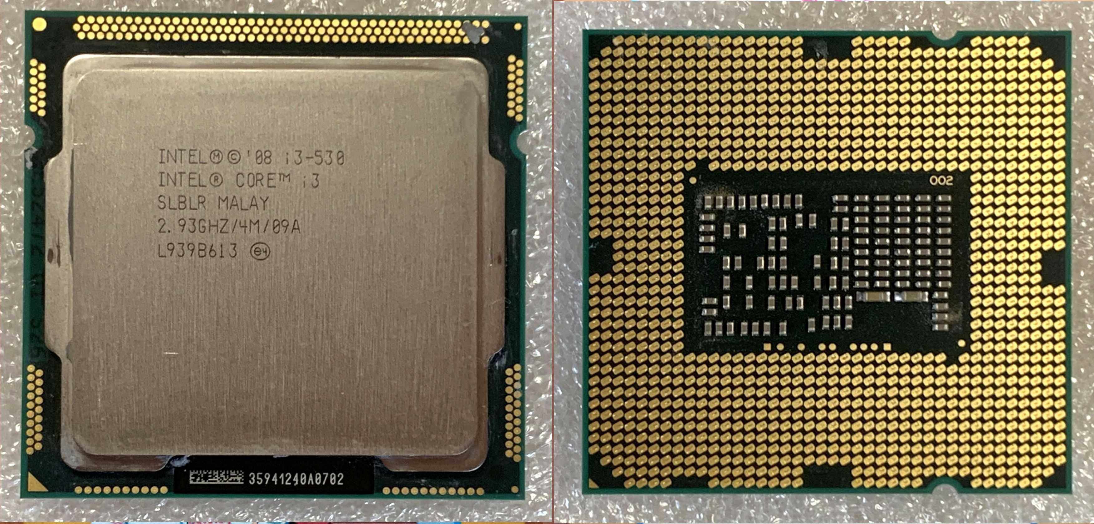 Процессоры Intel Core i3 530 / Intel Core i3 540
