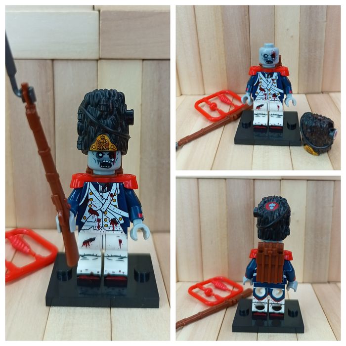 Lego minifigures zombies warior Лего зомби аналог воины зомби