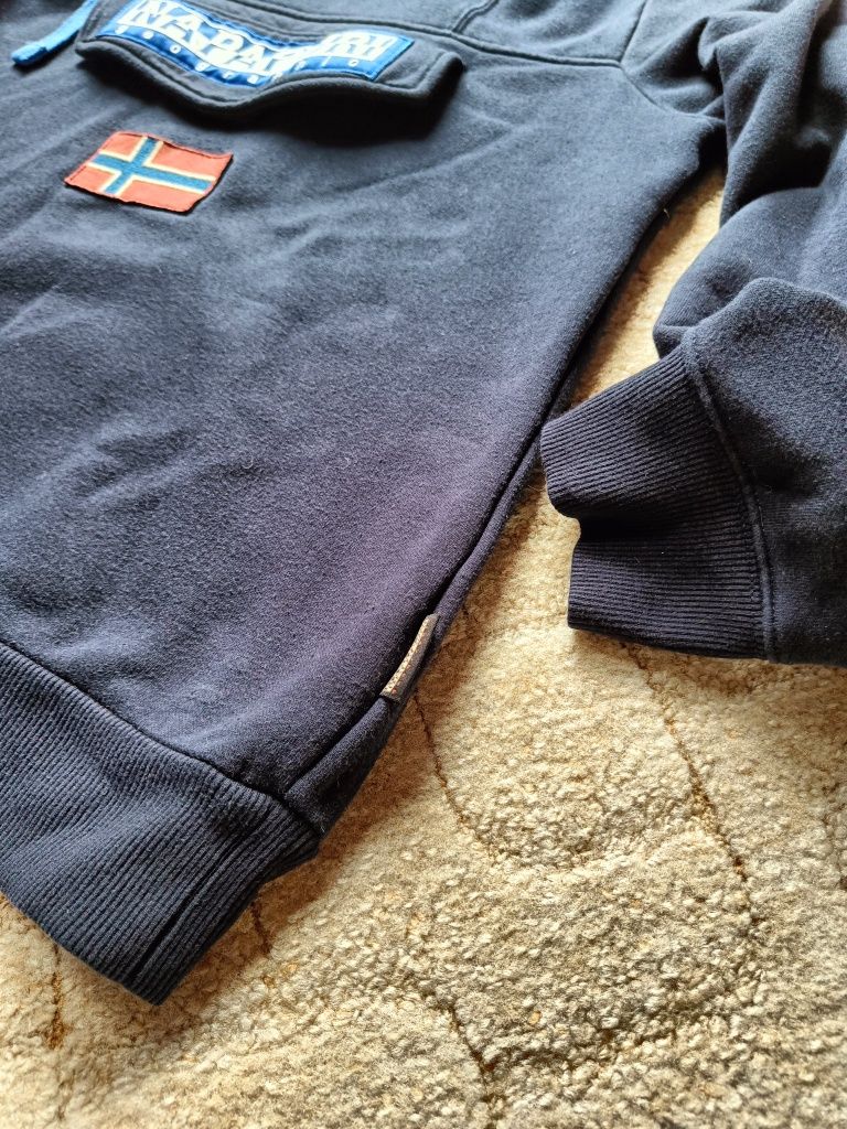 Bluza męska z kapturem Napapijri geographic M damska unisex