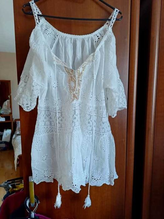 Śliczna hiszpanka w stylu boho