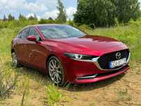 Mazda 3 Enso Skyactiv-X 180KM, automat, skóra, 2 właściciel, ASO, gwarancja