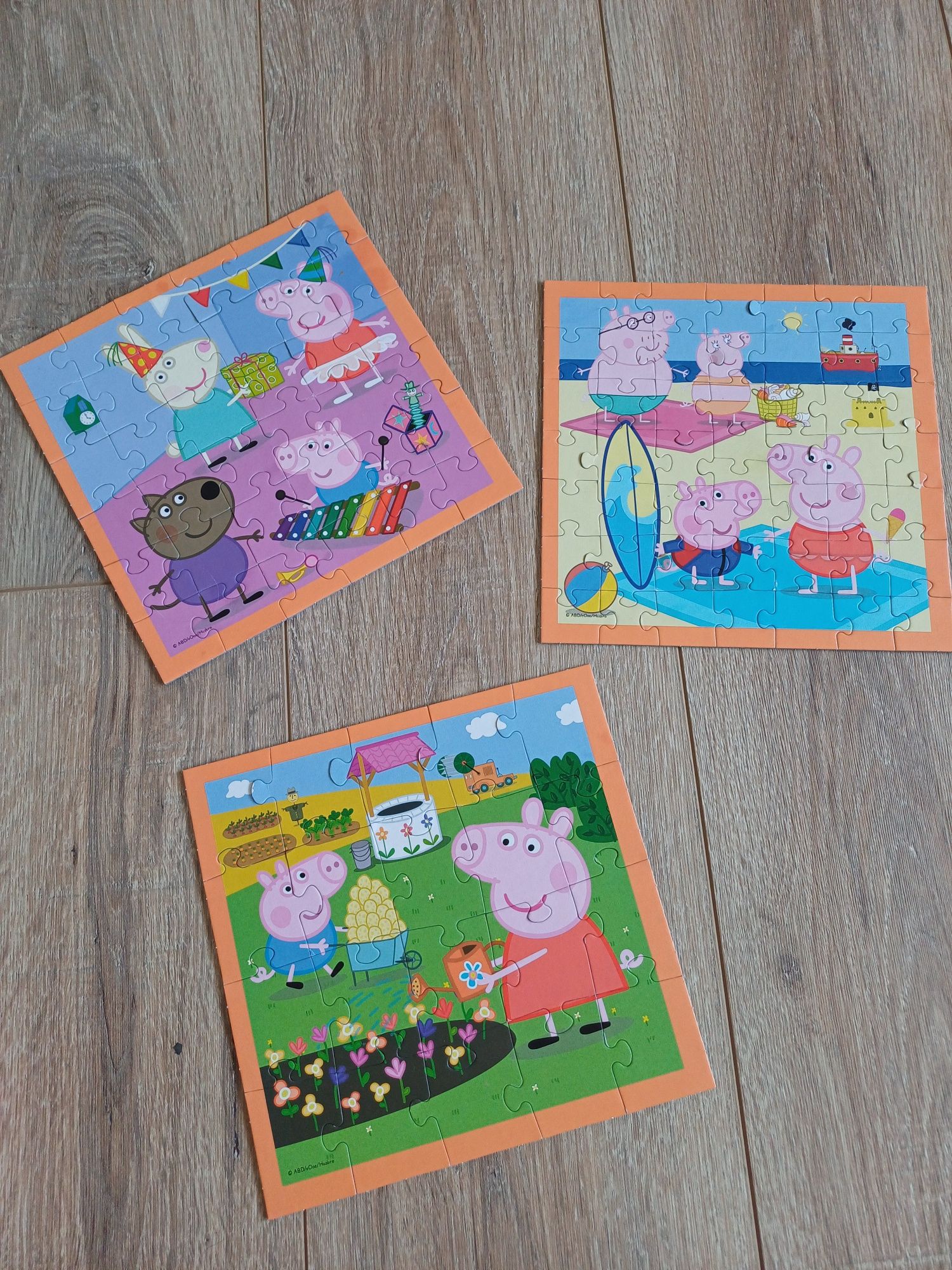 Пазлы и книги свинка Peppa pig