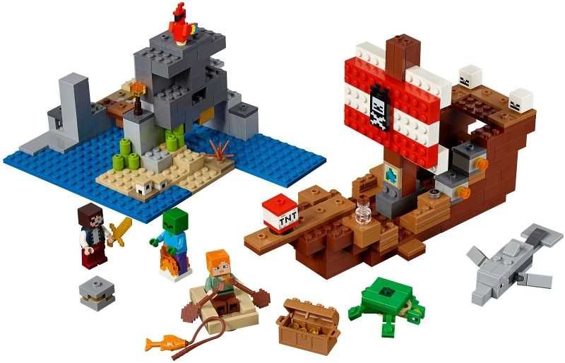 Lego 21152 Pirate Ship Novo e Selado