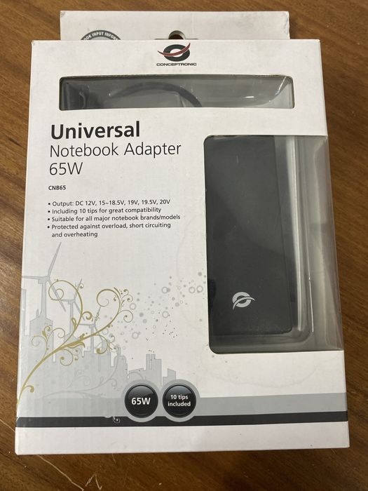 Carregador portatil universal