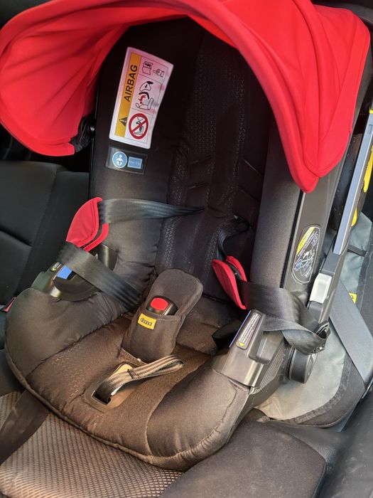 Автокрісло-коляска Doona Child Flame Red