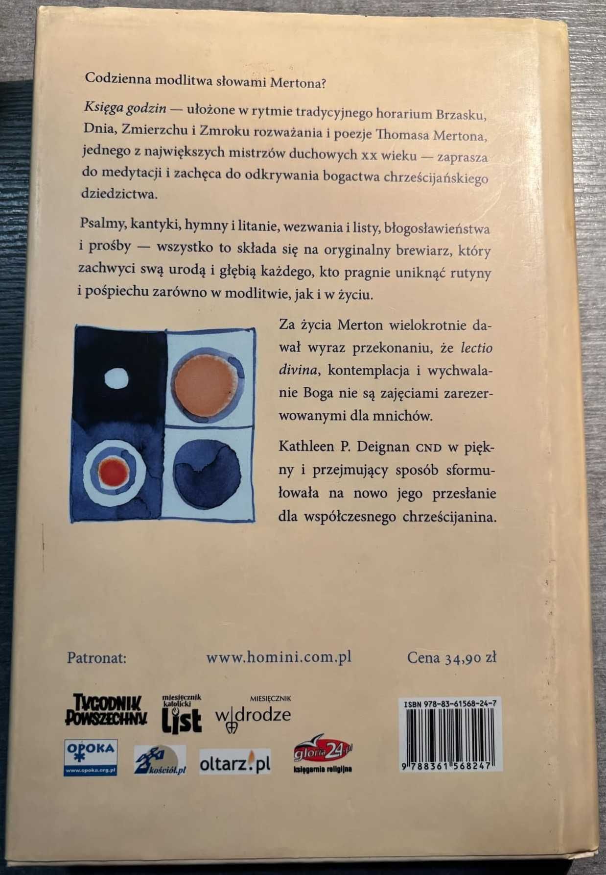 Księga godzin - Thomas Merton OCSO