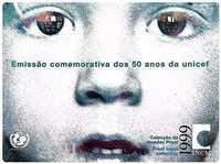 PORTUGAL -  Emissão Comemorativa dos 50 anos da Unicef 1999