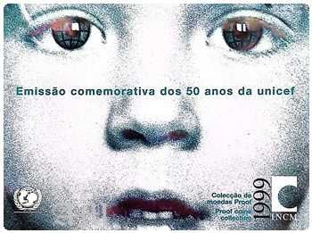 PORTUGAL -  Emissão Comemorativa dos 50 anos da Unicef 1999