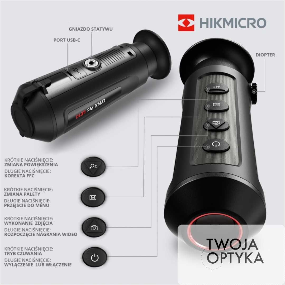 Kamera termowizyjna termowizor HIKMICRO by HIKVISION Lynx C06