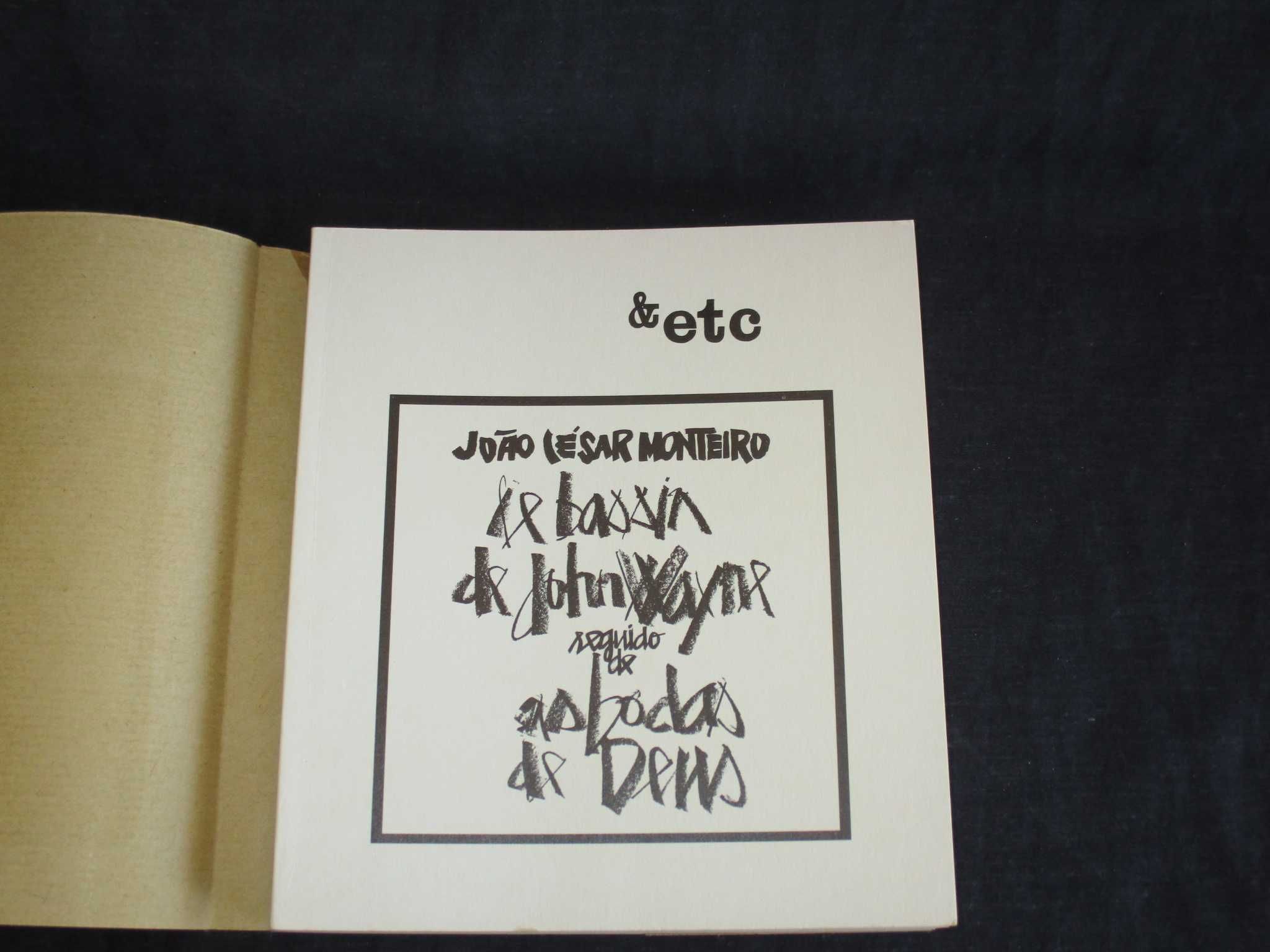 Livro Le Bassin de John Wayne João César Monteiro &etc
