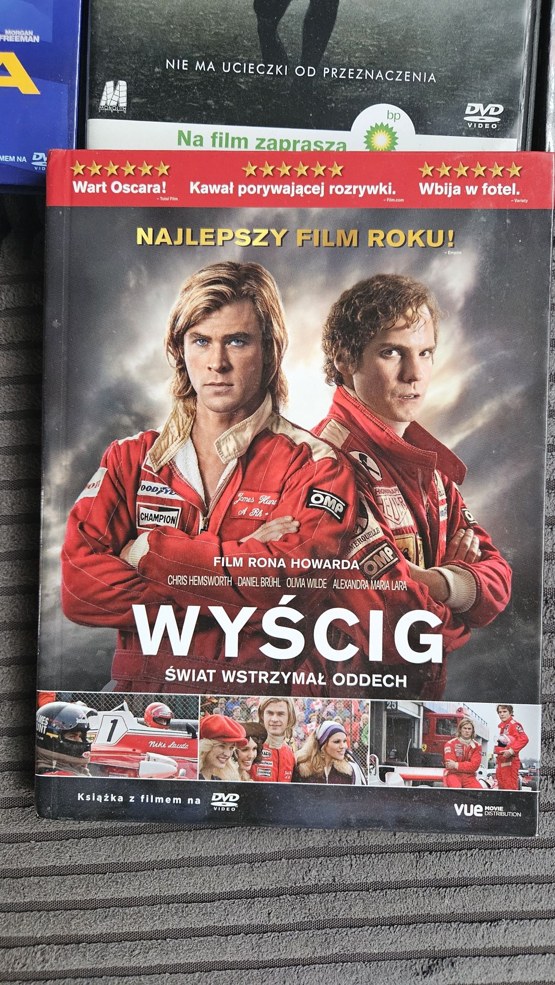 Filmy DVD Iluzja, Uprowadzona, Wyścig, Oszukane, Apocalypto, Układ z