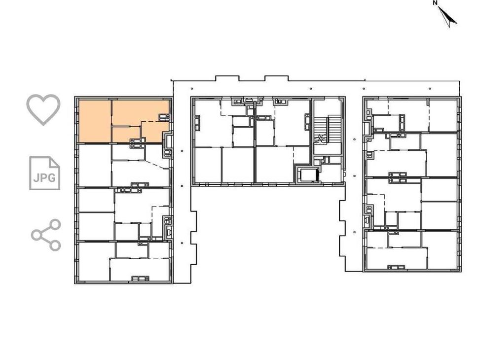 Продаж 1 кім квартира 44,39 м2 ЖК Big Ben, м. Львів