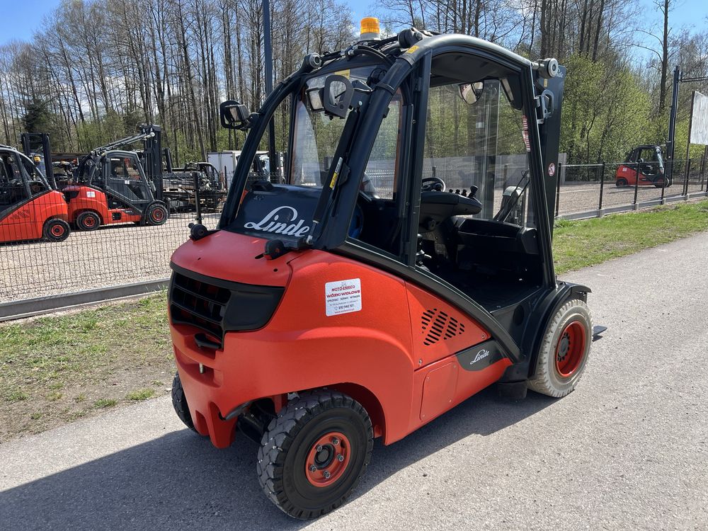 Wózek Widłowy Linde H35T-02 Evo 2017 Rok Duplex Wolny Skok Nowe Opony