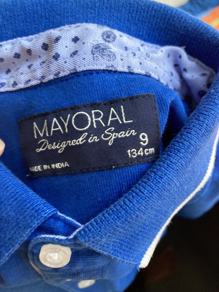 camisola azul da mayoral