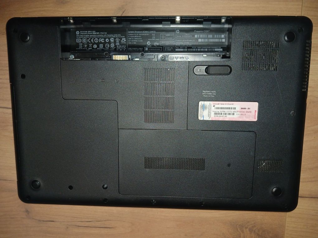 Ноутбук HP COMPAQ CQ57. Обслуженный. SSD120. Есть 3 шт.