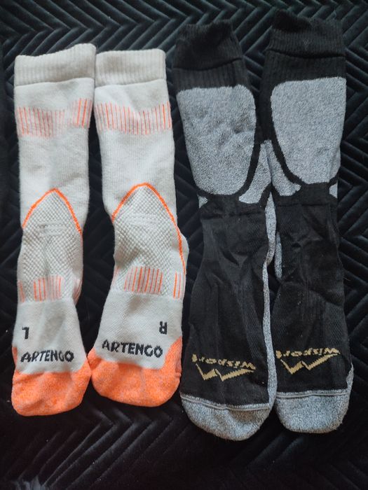 Śliczne 5 par skarpetki zimowe jazda konna lub narty r.38-39-40