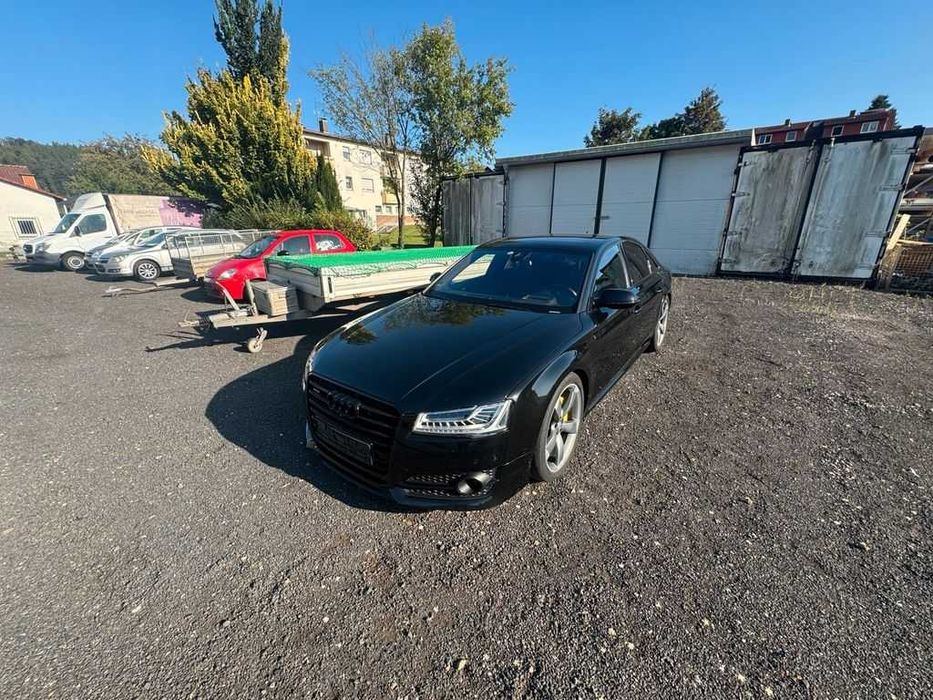 Бампер Audi A8 D4 запчастини Ауді А8 Д4 бампер разборка