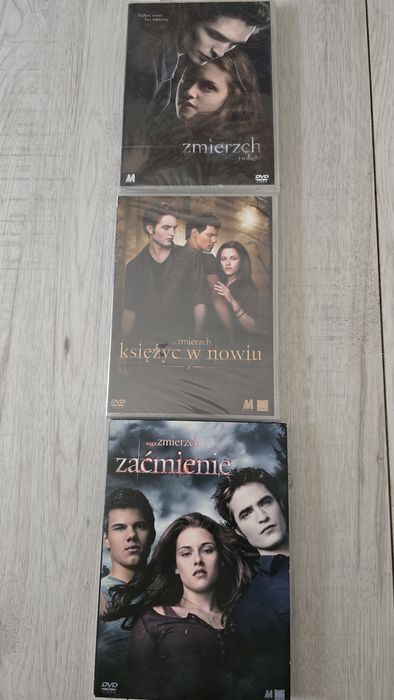 Saga ZMIERZCH na dvd 3 płyty