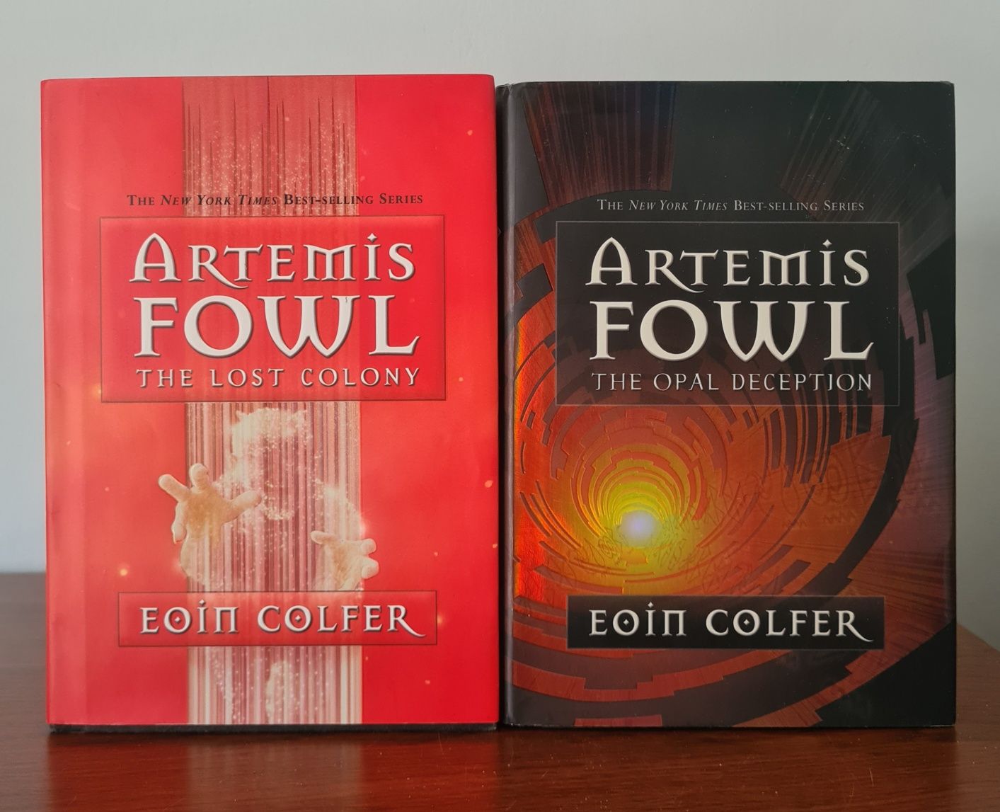 Artemis Fowl - Eoin Colfer. Dwie książki w języku angielskim