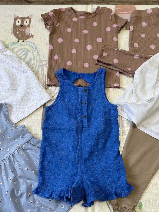 Літній одяг на дівчинку 12-18 міс ( Next, George, H&M)