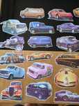 Calendários com formato de carros antigos