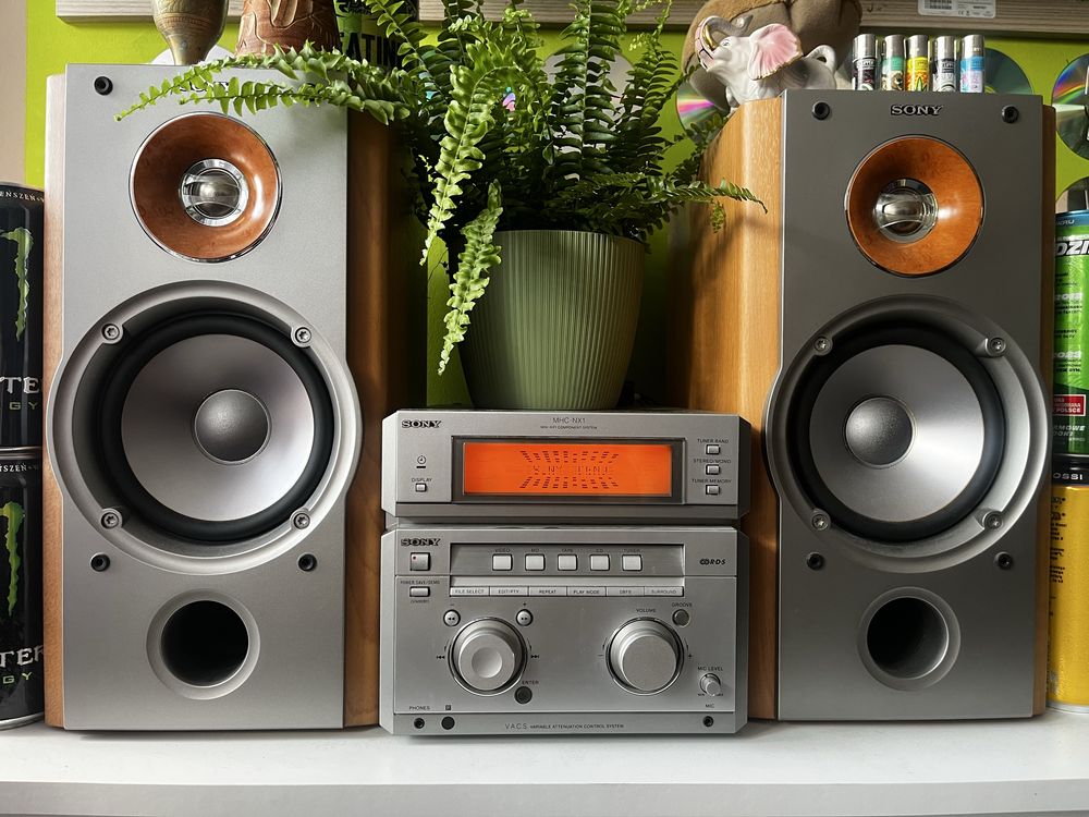 Wieża sony mhc-nx1 kolumny sony ss-nx1