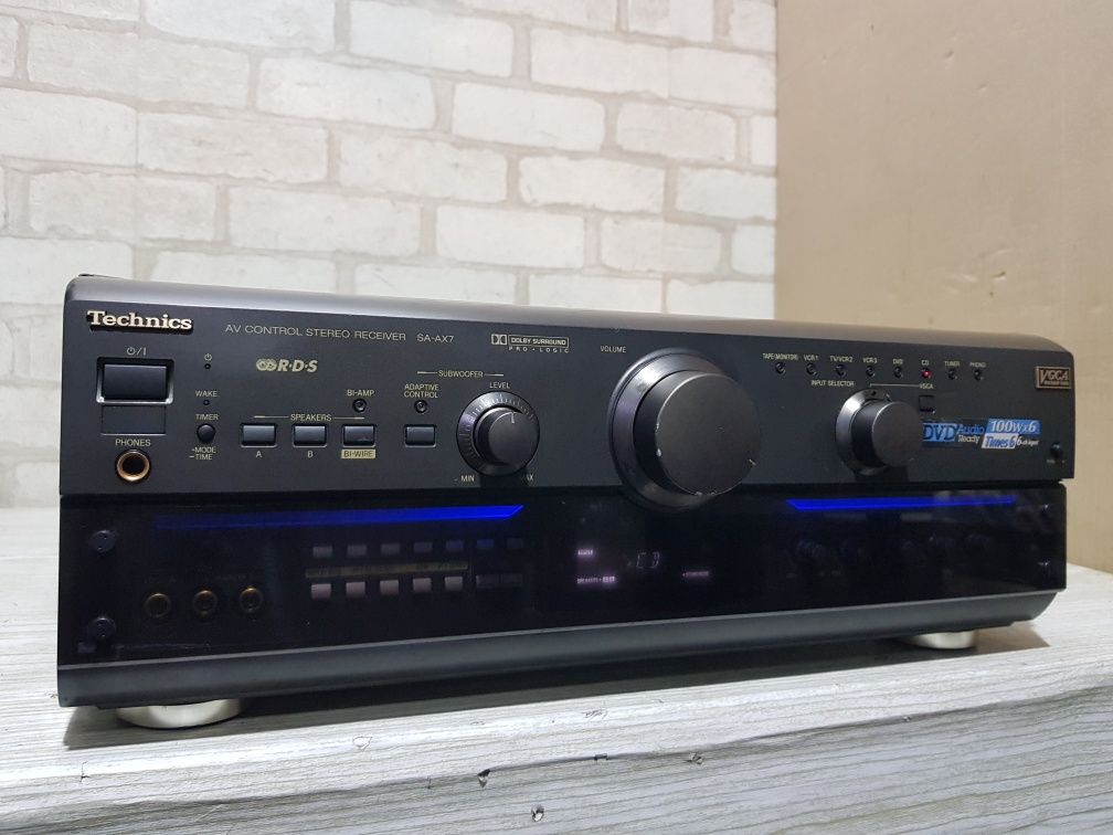 6.1AV Стерео ресивер/підсилювач Technics SA-AX 7 6×100Вт б/у з Німеччи