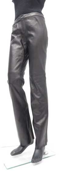 Moda International США новые кожаные брюки кожа 2 S XS 106см