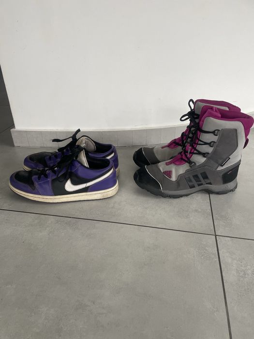 Buty śniegowce Adidas roz.39.5 buty Nike Jordan roz. 40