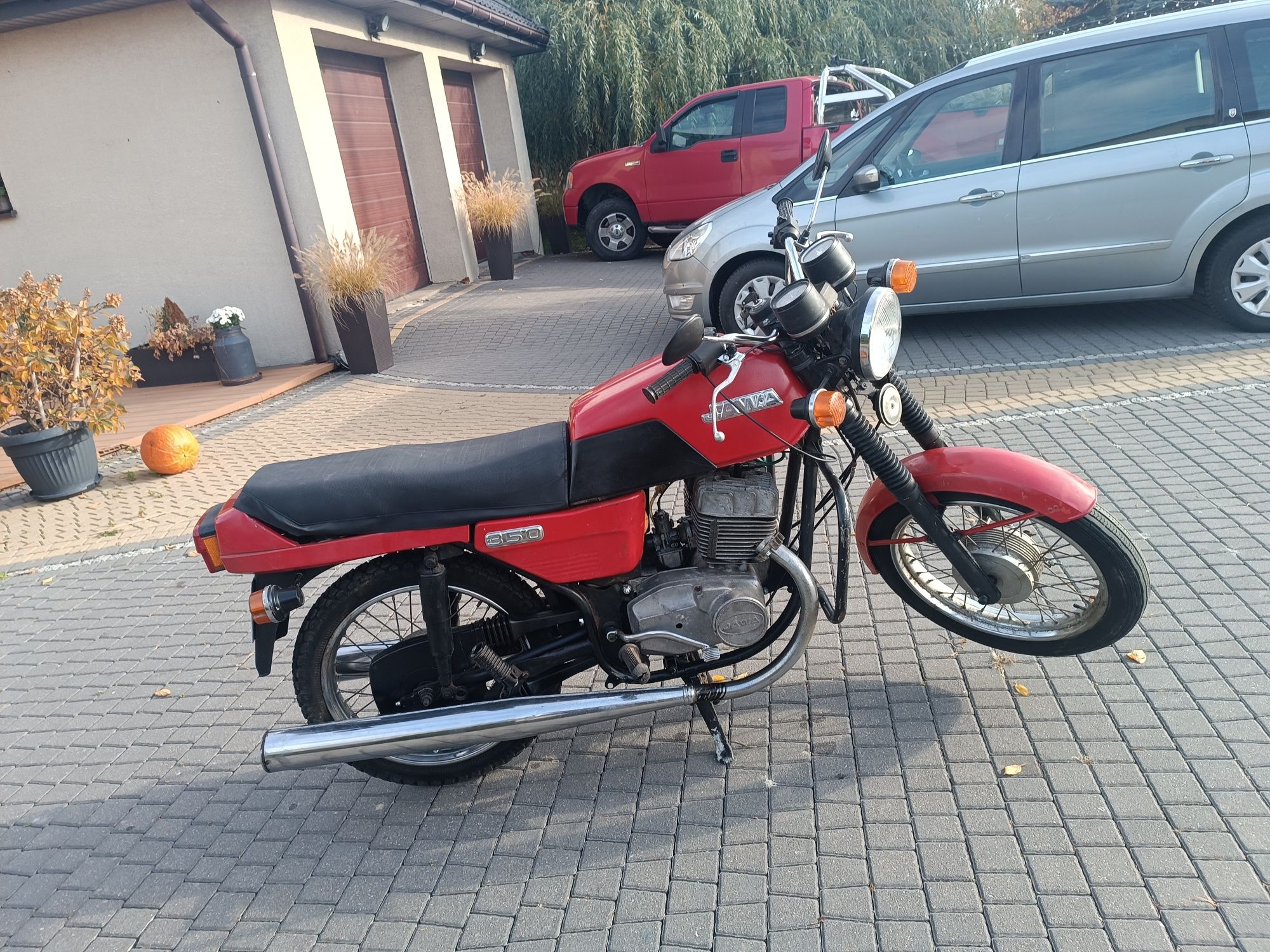 Jawa ts 350 zamiana zamienię motocykl quad cross prl auto bus itd