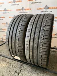 (2шт) 225/45R18 Continental PremiumContact 6 (2022рік) літні шини