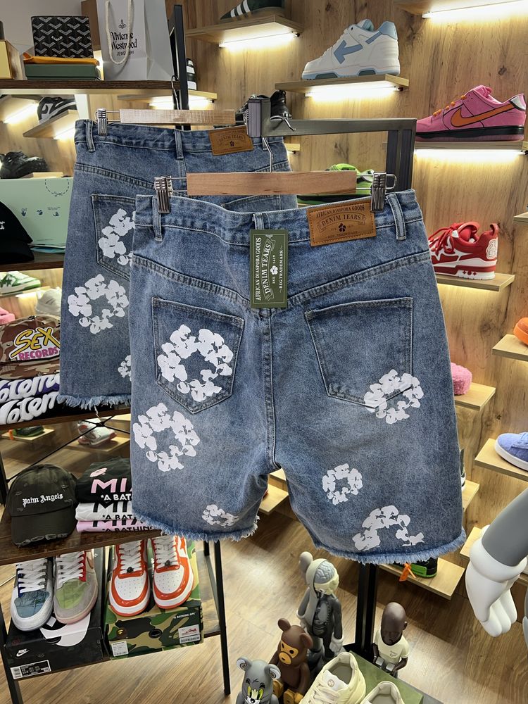 Шорти Джинсові Denim Tears x Levis Blue / White