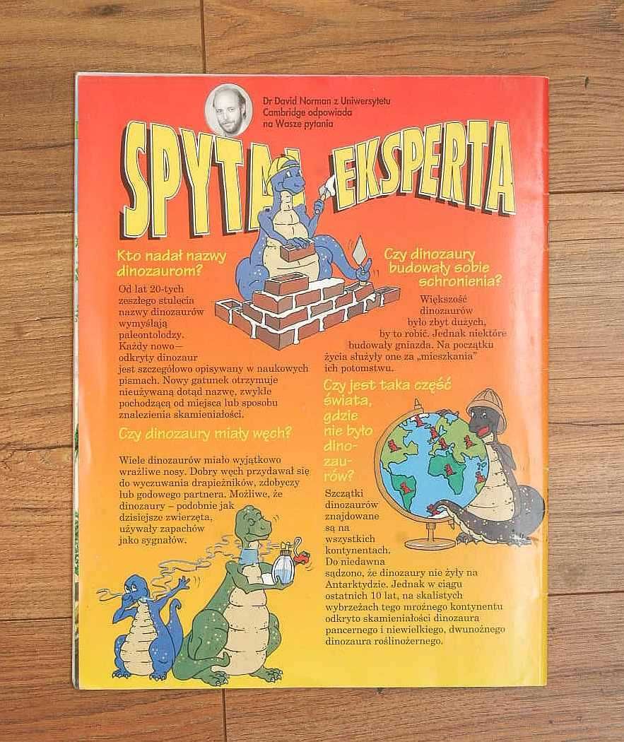 czasopismo - dwutygodnik Dinozaury nr 9 - 1994 - De Agostini