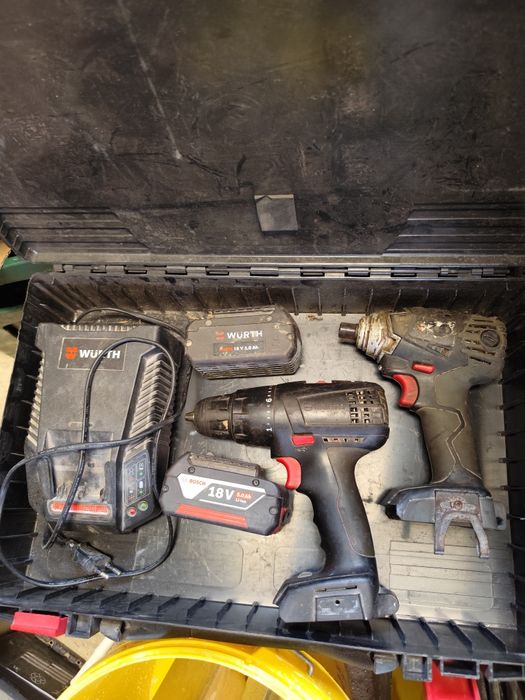 Klucz udarowy Bosch GDS 18 v-li Wurth ASS 18 1/2 wkrętarka gratis