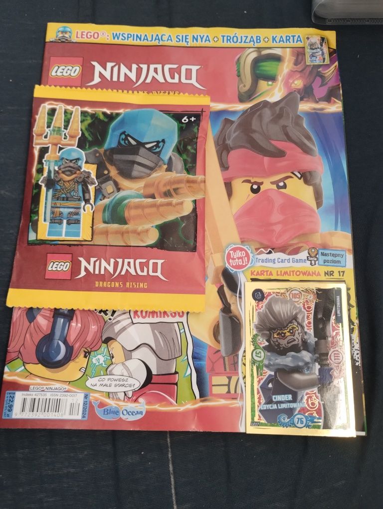 Magazyn lego ninjago figurka LEGO + karta limited edition 12/2024