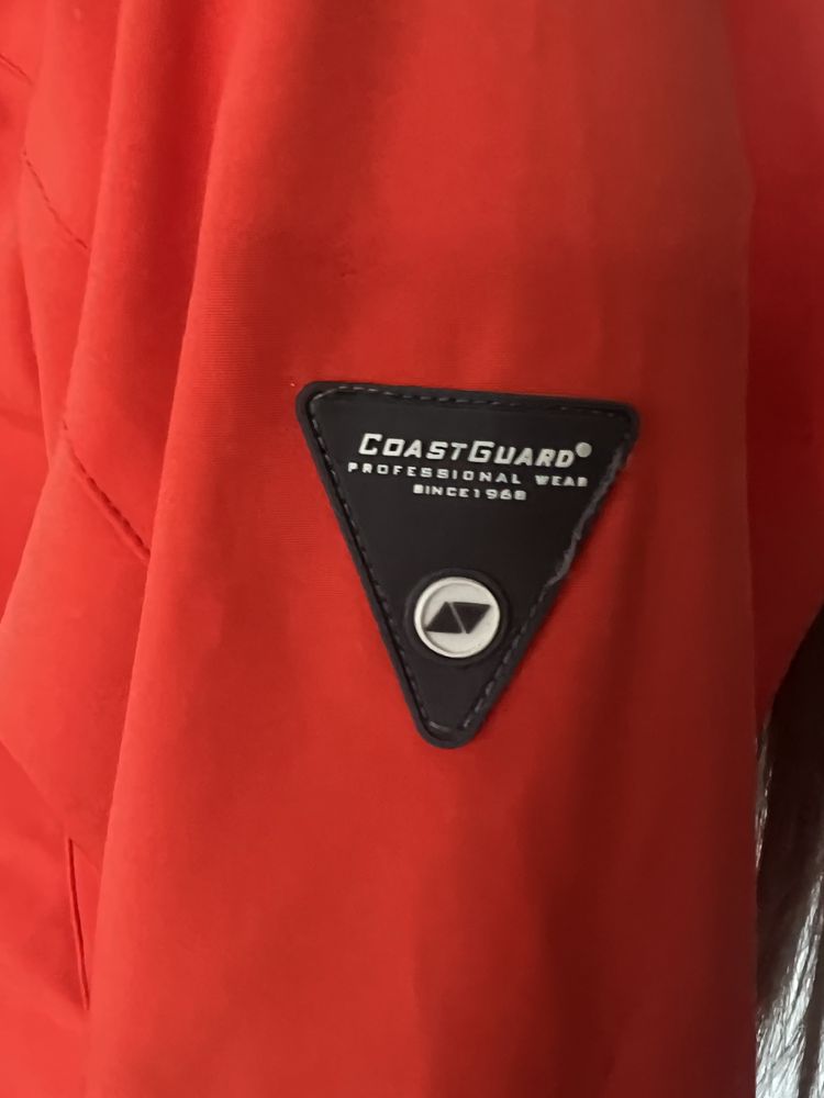 Costguard kurtka damska L 40 pomarańczowa softshell sztormiak s