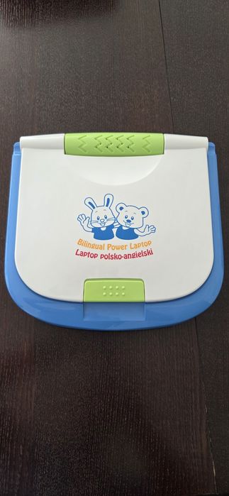 Simple play laptop edukacyjny 2 języczny.