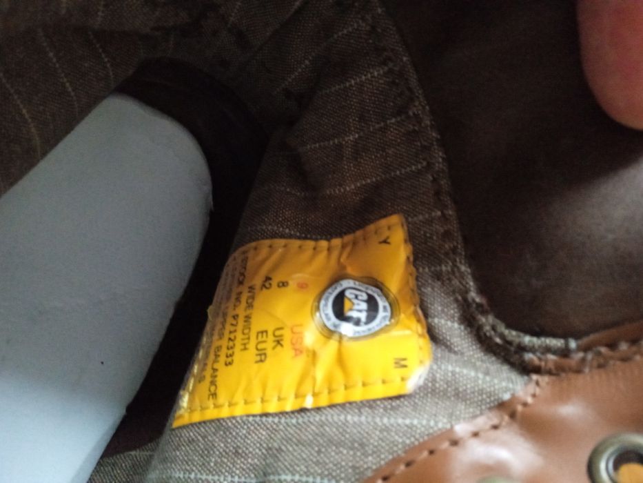 Buty CAT 42 Caterpillara skóra naturalna