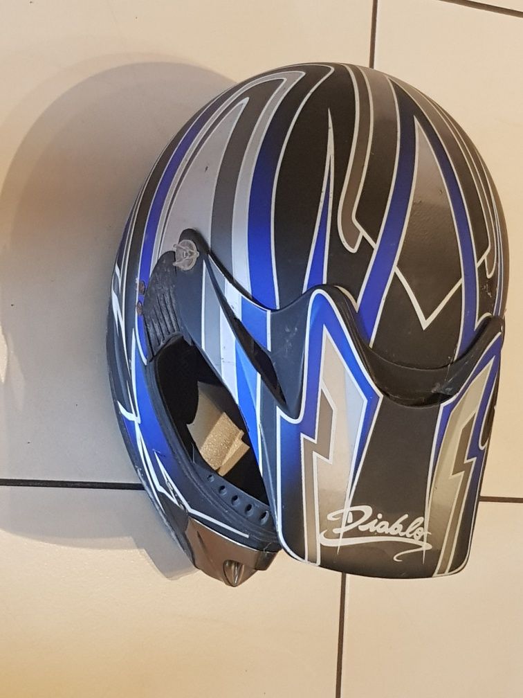 Kask motocyklowy Cross,Enduro.