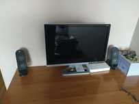 Komputer+ monitor+ głośniki