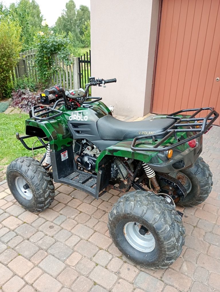 Quad Diablo 200 zadbany wciągarka