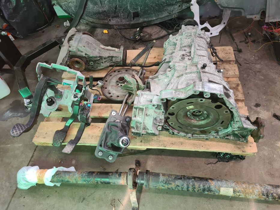 Przekładka Na Manual Audi A4 B8 2.0 TDI TFSI Częśći + Montaż 6-biegów