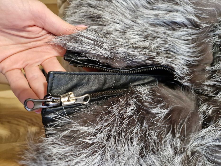 Kurtka zimowa skórzana