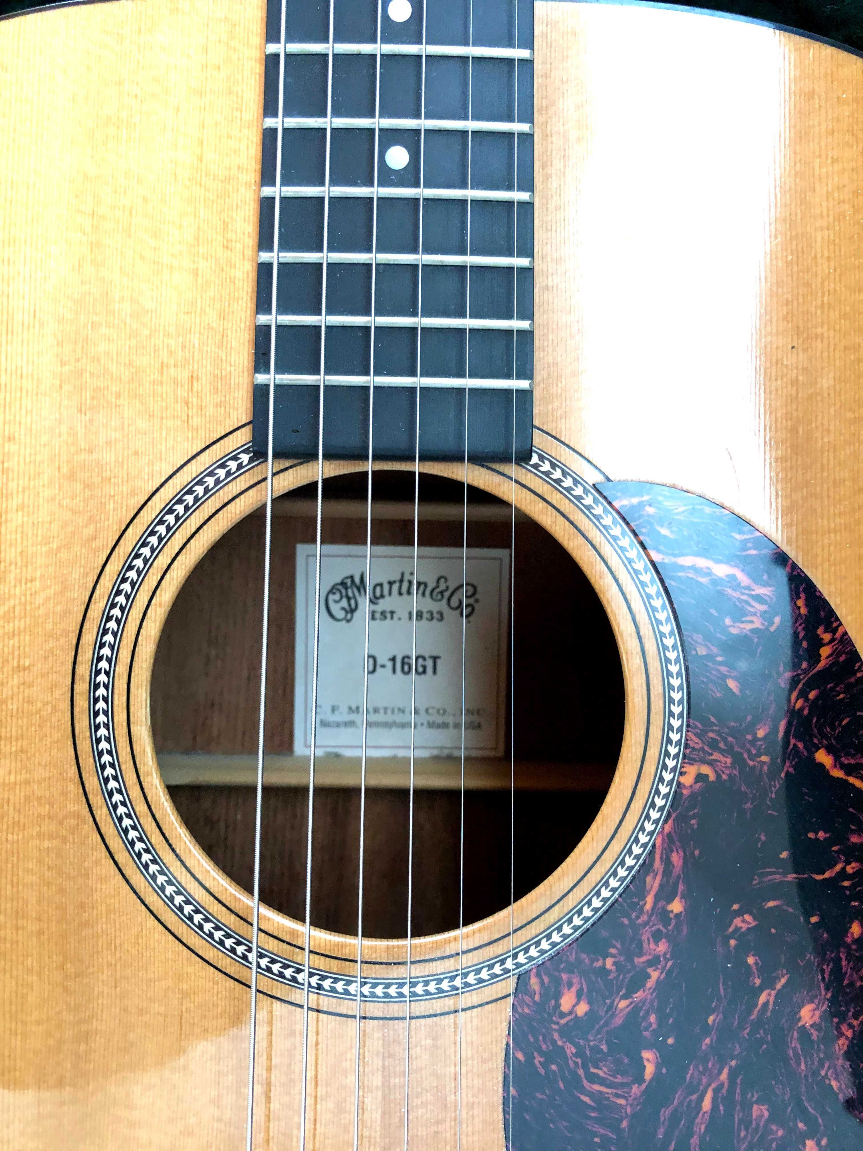 Gitara akustyczna Martin D-16GT Lity Świerk Mahoń USA