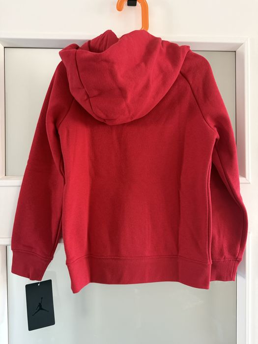 Bluza chłopięca Jordan r. 116-122, 6-7 lat NOWA Czerwona Bawełna