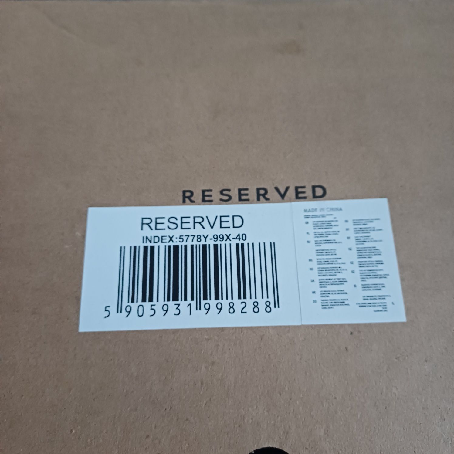 Sandały Reserved r. 40